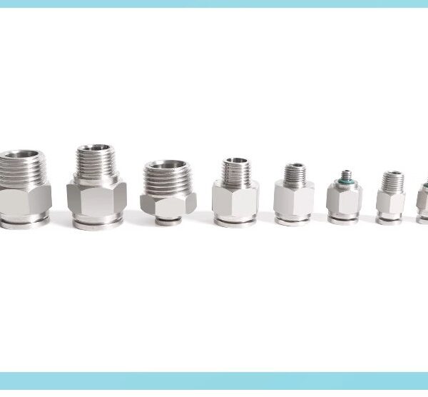 Stainless Steel Pneumatic Straight Fittings
